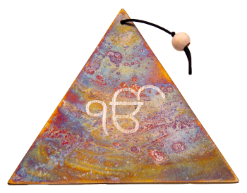 22x19 Campana triangular de Sonido Ek Ong Kar 2,5 mm