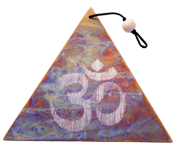 22x19 Campana triangular de Sonido Om 2,5 mm